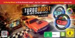 Turbo Booster Racing - Kit (volanti + gioco) - Gioco per Nintendo Switch - Codice in una scatola