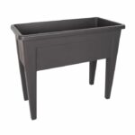 ARTEVASI Tavolo de Culture Venezia - 39 x 80 x H 69 cm - Gris antracite