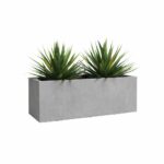 Fioriera - Plastica - Grigio chiaro - 80 cm - 57 L - Sydney - ARTEVASI - immagine 2