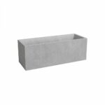 Fioriera - Plastica - Grigio chiaro - 80 cm - 57 L - Sydney - ARTEVASI