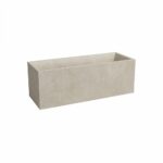 Fioriera - Plastica - Crema - 80 cm - 57 L - Sydney - ARTEVASI
