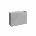 Fioriera - Plastica - Grigio chiaro - 80 cm - 50 L - Sydney - ARTEVASI