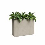Fioriera - Plastica - Crema - 80 cm - 50 L - Sydney - ARTEVASI - immagine 2