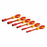 Set di chiavi a bussola VDE - BOSCH - 6 pezzi - 7-14 mm - Certificato fino a 1000 V - Ergonomico - immagine 2
