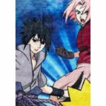 Plaid - NARUTO SHIPPUDEN - Team 7 - 130 x 180 cm - immagine 5