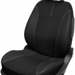 Coprisedile auto - XLCOVER - Compatibile con airbag - Nero - Universale - 3 pezzi