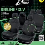 Coprisedili per auto - XLCOVER - SUV/Berlina - Divisibili - Coprisedili/schienali anteriori, poggiatesta e sedili posteriori