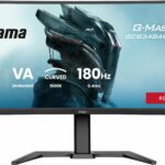 Monitor da gioco curvo - IIYAMA - 34" - 180Hz - Pannello VA - 0,4 ms - Altezza regolabile - G-Master Red Eagle