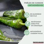 Set di 2 padelle - FACKELMANN - Brandao - Ceramica antiaderente - 16 e 20 cm - immagine 4