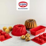 Set di 2 stampi per muffin 6 stampe - DR oeTKER - Flexxibel Love - 30 x 18 cm - immagine 6