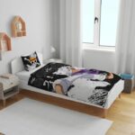 Set di biancheria da letto - ONE PIECE - Luffy Gear 5 - Microfibra - 1 copripiumino 140 x 200 cm + 1 federa 63 x 63 cm - immagine 2