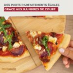 Set di 2 taglieri per pizza con scanalature da taglio - FACKELMANN - Ø 32 cm - immagine 5