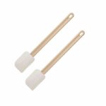 Set di 2 spatole per cottura e cottura - FACKELMANN - Manico in resina - 42 cm