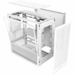 Case mid-tower Micro-ATX - NZXT - H3 Flow - Flusso d'aria eccezionale - Bianco - GPU di grande formato - immagine 3