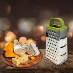 Set di 2 grattugie per formaggio e verdure a 4 lati - FACKELMANN - Gamma Zero - immagine 2