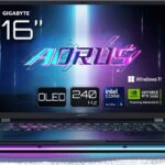 Laptop da gioco AORUS MASTER 16 BXHC4FRE64SP - 16'' QHD+ - RTX5070TI - Intel Core Ultra 9 275HX - 32 GB - 1 TB SSD - Win 11 PRO