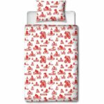 Completo letto reversibile - MARIO BROS - Mario - Microfibra - 1 copripiumino 140 x 200 cm + 1 federa 63 x 63 cm - immagine 2