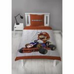 Completo letto reversibile - MARIO BROS - Mario - Microfibra - 1 copripiumino 140 x 200 cm + 1 federa 63 x 63 cm - immagine 5