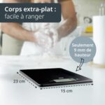 Bilancia da cucina digitale - ADE - LEONIE - Plastica ABS - 22 x 17 cm - Include 1 batteria Cr 2032 - Nero - immagine 4