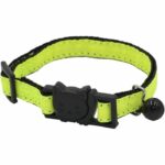Collare per gatti - AIME - Giallo neon, glitter oro, campanellino argento - immagine 2
