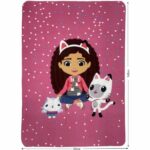 Coperta - GABBY E LA CASA MAGICA - 100 x 140 cm - immagine 3