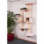 Kerbl Tiragraffi da parete Dolomit XL 185 cm Bianco 81501