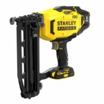 Chiodatrice di finitura a batteria + 2 batterie da 2 Ah + caricabatterie - 18 V - Stanley Fatmax - SFMCN616D2K-QW - Chiodi da 25 a 64 mm - immagine 2