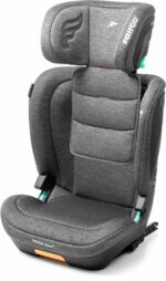 Seggiolino auto - BABYAUTO - Colosso - Gruppo 2/3 - I-Size - 100/150 cm - Isofix - 11 posizioni di altezza del poggiatesta - Grigio - immagine 2