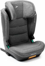 Seggiolino auto - BABYAUTO - Colosso - Gruppo 2/3 - I-Size - 100/150 cm - Isofix - 11 posizioni di altezza del poggiatesta - Grigio - immagine 3