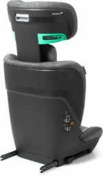 Seggiolino auto - BABYAUTO - Colosso - Gruppo 2/3 - I-Size - 100/150 cm - Isofix - 11 posizioni di altezza del poggiatesta - Grigio - immagine 4
