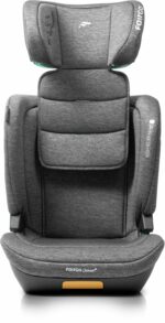 Seggiolino auto - BABYAUTO - Colosso - Gruppo 2/3 - I-Size - 100/150 cm - Isofix - 11 posizioni di altezza del poggiatesta - Grigio - immagine 6