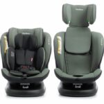 Seggiolino auto - BABYAUTO - Sigma IFix Vivitta - Gruppo 0/1/2/3 - 40/150 cm - Isofix + Top tether - Girevole a 360° - Reclinabile - Verde - immagine 2