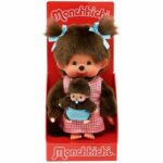 Monchhichi Maman & Baby Plush - 20 cm - Bandai - immagine 3