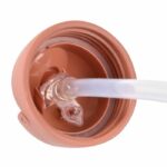 Tazza con cannuccia - BEABA - 300 ml - Terracotta - immagine 5