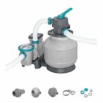 Pompa filtro/filtrazione a sabbia per piscine fino a 54 m3 - Bestway - 8.327 L/h - Con prefiltro