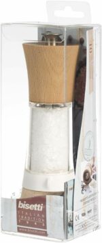 Macina sale - BISETTI - PISA - 18 cm - Legno / Acrilico