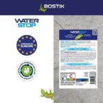 Membrana impermeabilizzante - BOSTIK - Waterstop - Riparazione perdite - Secchio da 6 kg - Grigio - immagine 4