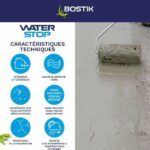 Membrana impermeabilizzante - BOSTIK - Waterstop - Riparazione perdite - Secchio da 6 kg - Grigio - immagine 6