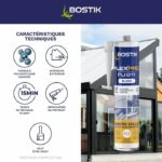 Sigillante/adesivo - BOSTIK - Flexpro PU811 - Tutti i materiali - Interno/esterno - Bianco - 300 ml - immagine 3