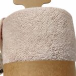Asciugamano da bagno XXL per genitori/bambini - CANDIDE - 100x100 cm - Rosa - immagine 3