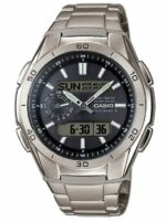 CASIO - Orologio in titanio - WAVECEPTOR - grigio - immagine 3