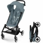 Passeggino ultracompatto CYBEX Agis - da 5 a 22 kg (da 6 mesi a 4 anni) - Passeggino leggero 6,3 kg - Compatibile con l'aereo - Stormy Blue