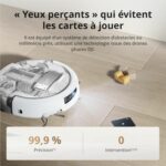 DJI ROMO A - Robot aspirapolvere e lavapavimenti con stazione di ricarica - Robot trasparente - Aspirazione 25.000 Pa - Rilevamento preciso al millimetro - 200 giorni senza manutenzione - immagine 6