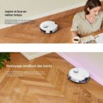 Robot aspirapolvere - EUREKA - E20 Plus - 8000 Pa - 65 dB(A) in modalità silenziosa - Bianco - immagine 4