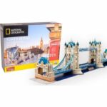 Puzzle 3D - Tower Bridge - Gioco di costruzione - EXPLORA - 120 pezzi - Da 8 anni in su