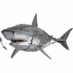 Puzzle 3D - Grande squalo bianco - Gioco di costruzioni - EXPLORA - 72 pezzi - Da 8 anni in su - immagine 2