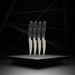 Set di 4 coltelli da bistecca - NIROSTA - 22 cm - immagine 4