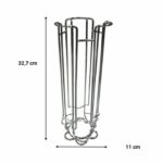 Set da caffè con porta capsule Dolce Gusto e montalatte - FACKELMANN - immagine 2