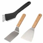 Set di 3 utensili professionali - FACKELMANN PROFESIONAL - Per plancha