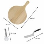 Set di 3 utensili per pizza - FACKELMANN - immagine 3